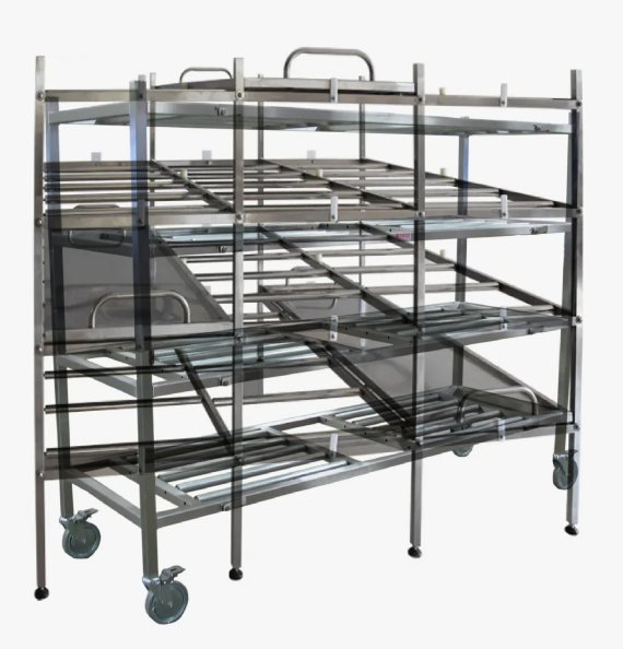 Mortuary Storage Rack ( Body Tray 12 )
