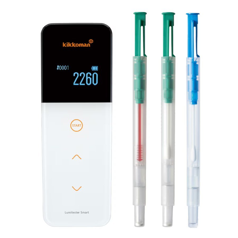 Lumitester Smart with LuciPac A3 — ATP+ADP+AMP Hygiene Monitoring System