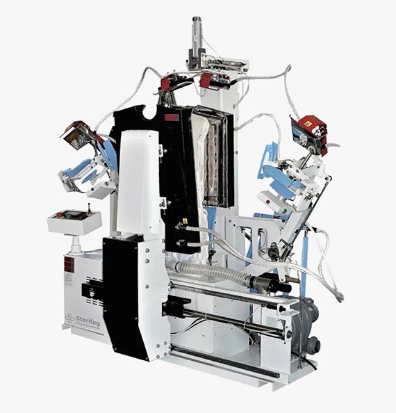 Shirt, Collar & Sleeves Integrated Pressing Machine